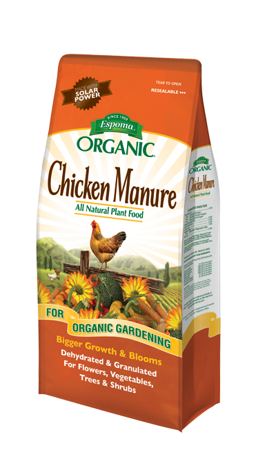 Organic granular chicken manure
