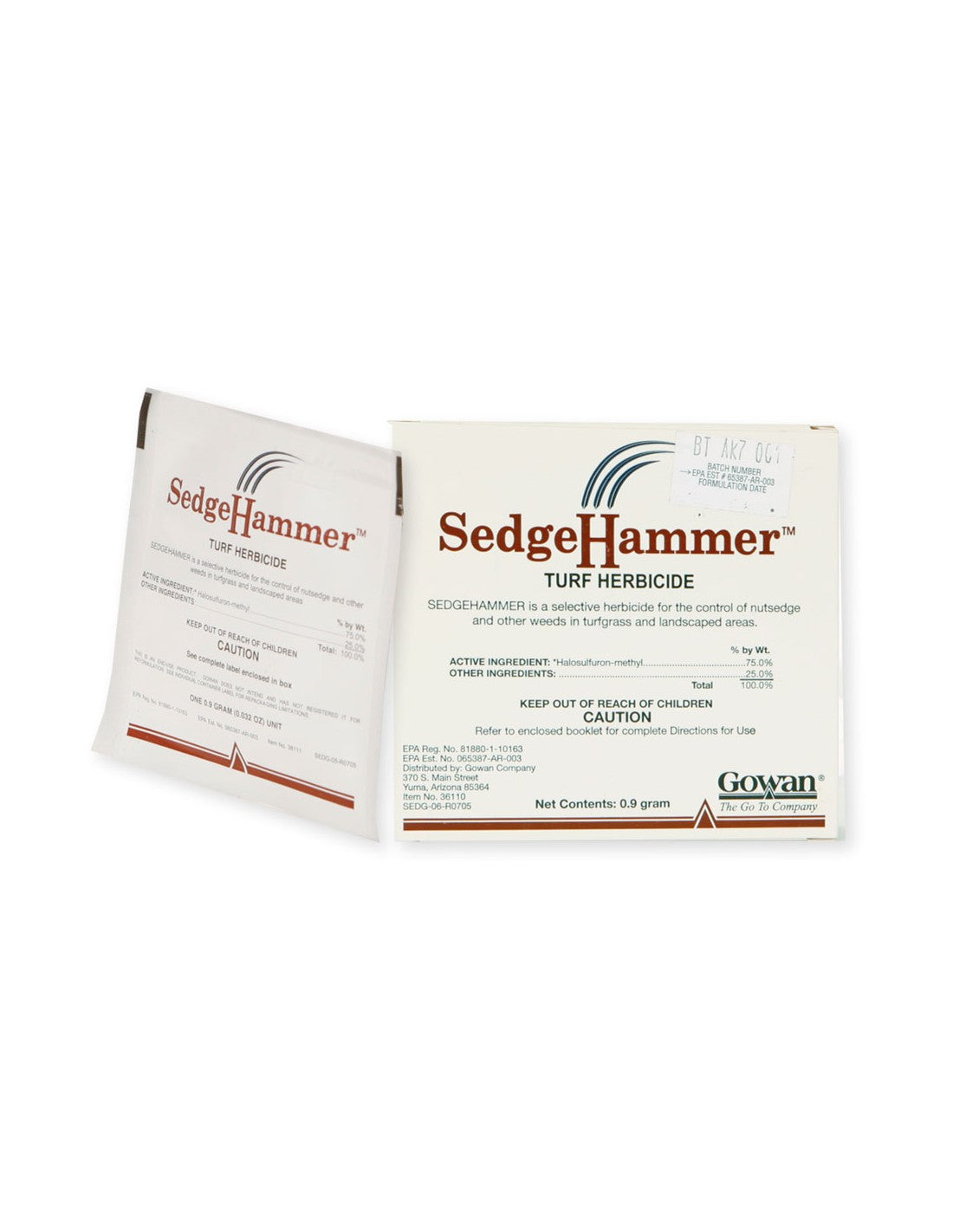 Sedge Hammer and Turf Herbicide .5oz Packet