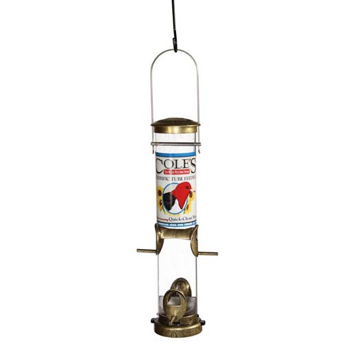 4 port tube feeder from Cole's. Great for many types of birds and seed.