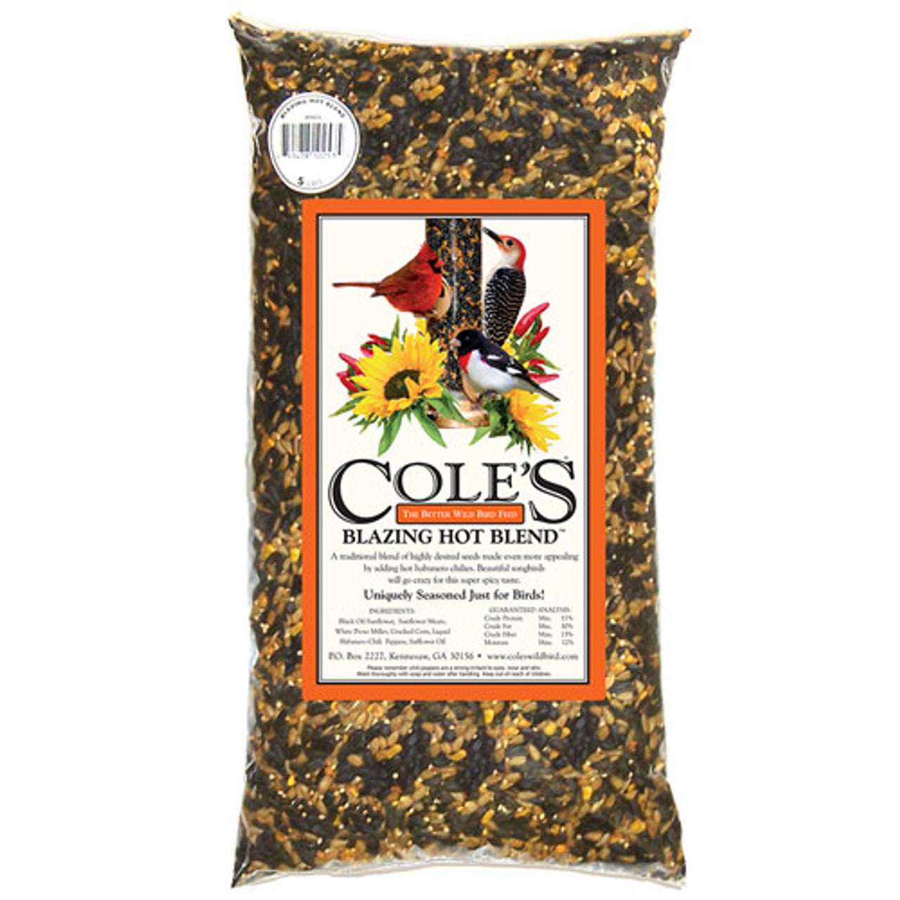 Hot mix of birdseed from Coles, great if you have pests and squirrels!