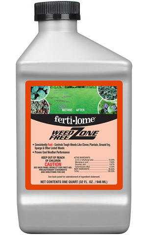 An amazing herbicide for Spring and Fall. Works on hundreds of broadleaf weeds in the lawn.