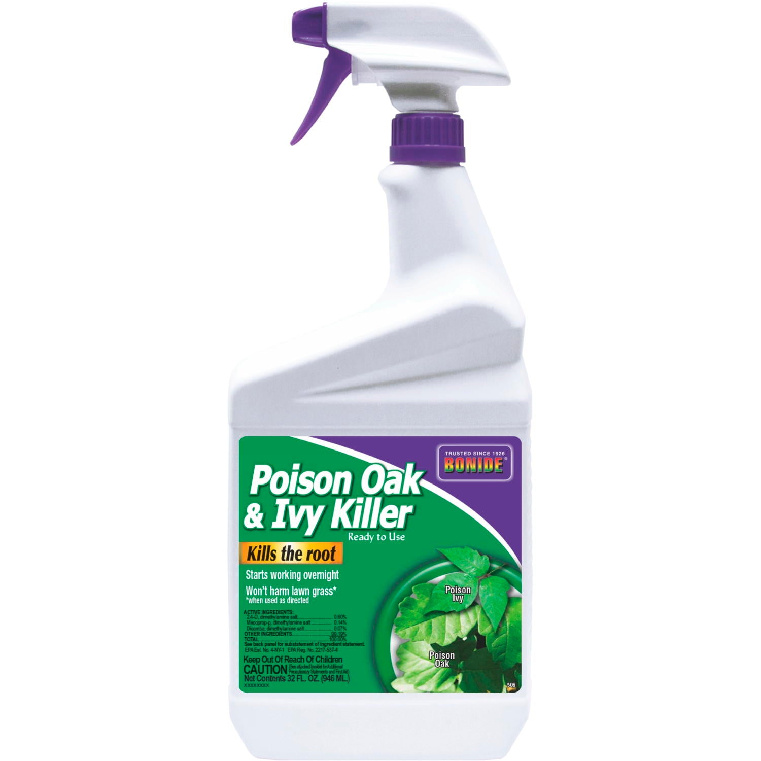 A ready to use spray for brush and poison ivy. Kills directly at the root.