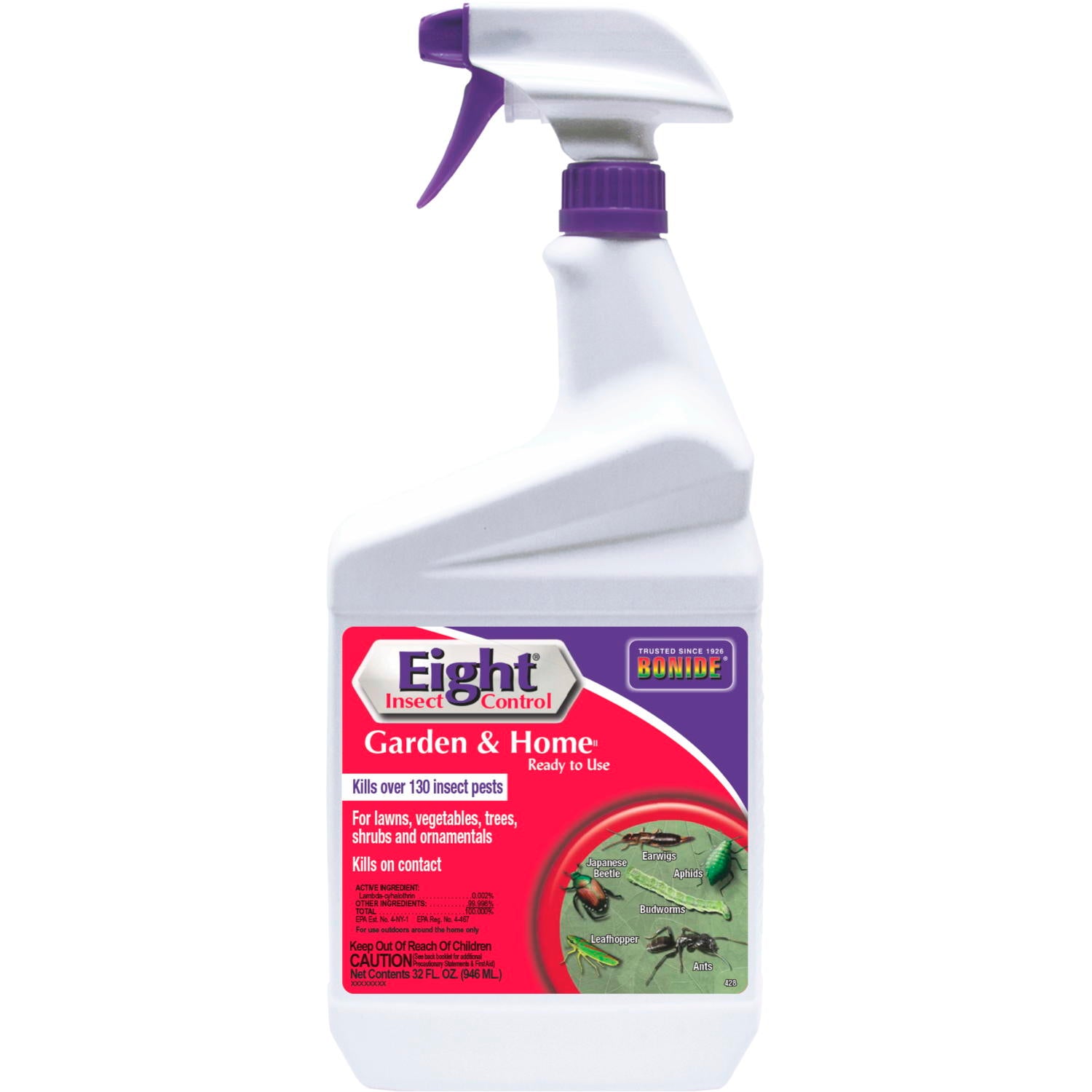 Vegetable Garden Spray that controls over 100+ pests including aphids, worms and Japanese beetles