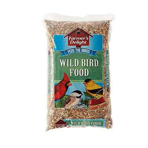 A cherry flavored wild birdseed mix, great for all types of birds!