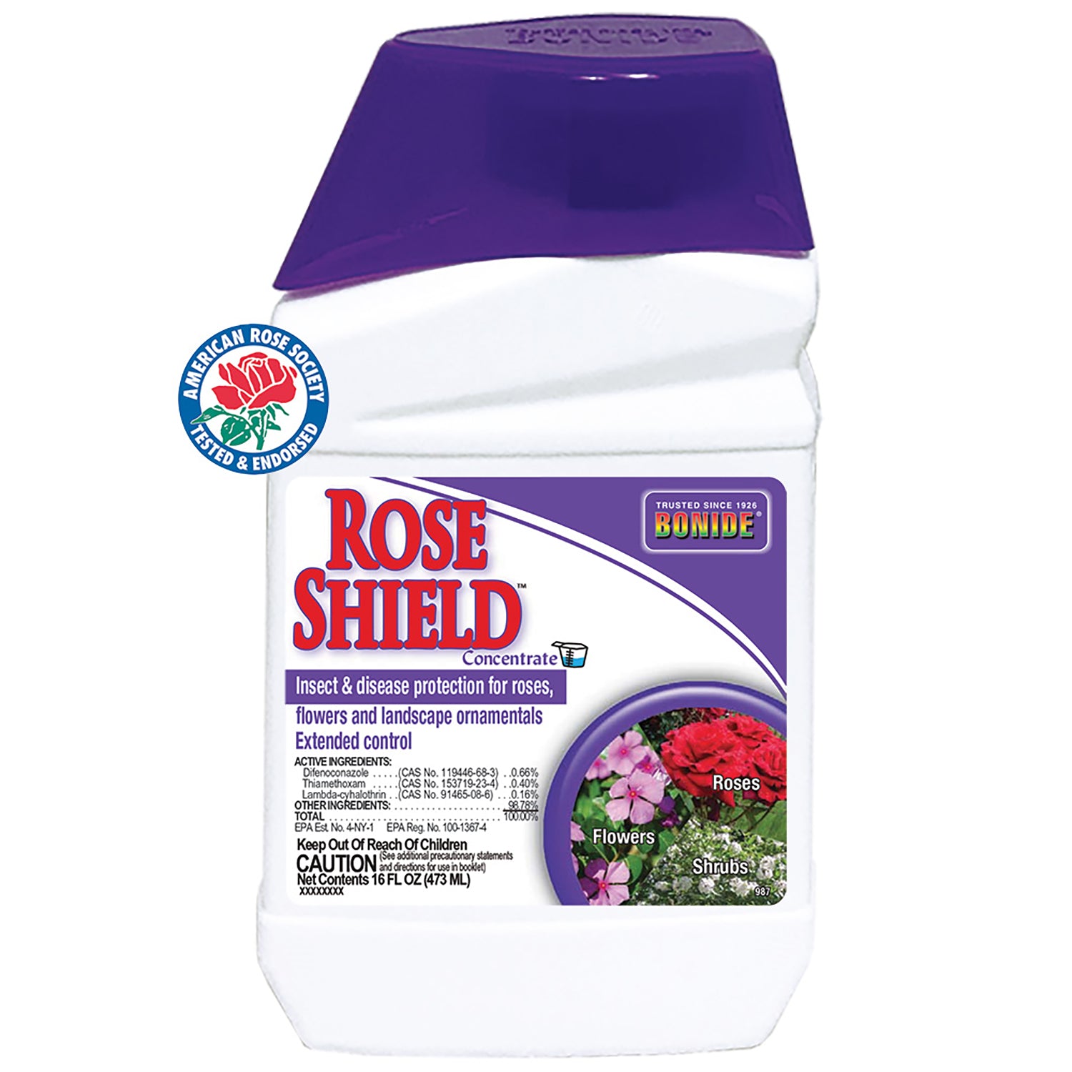 Amazing disease, insect and fungal protection for Rose Bushes, Shrubs and Ornamentals.