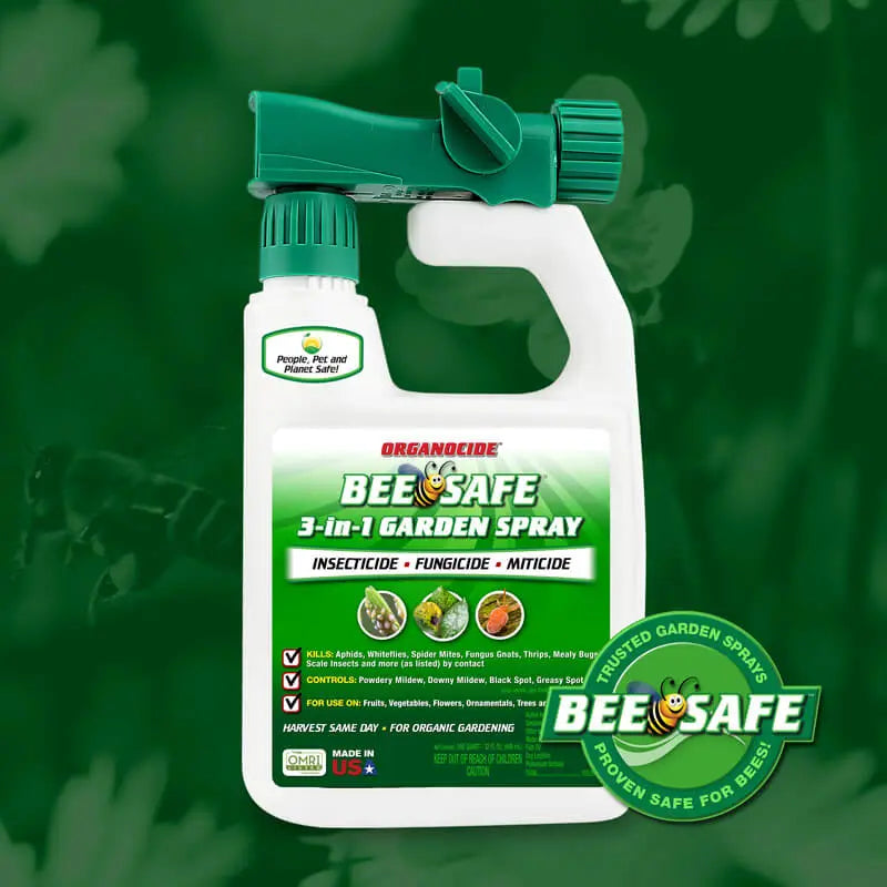 Organic Fungicide, Insecticide and Miticide for Vegetable Gardening