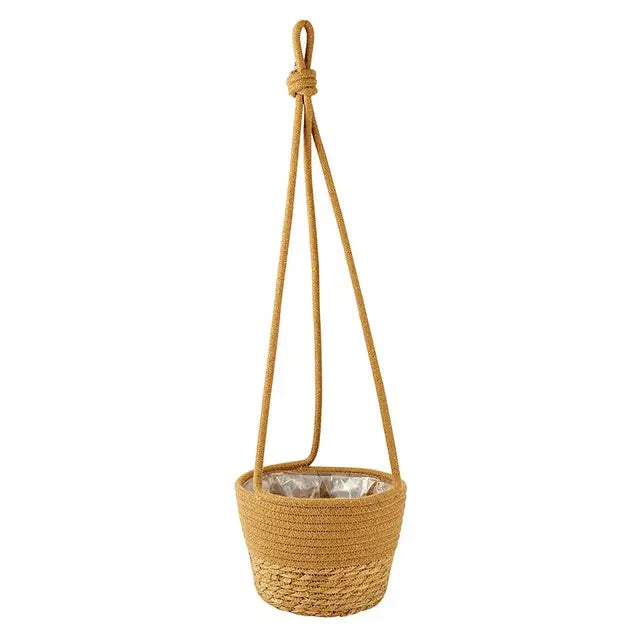 Macrame Hanging Basket Asst