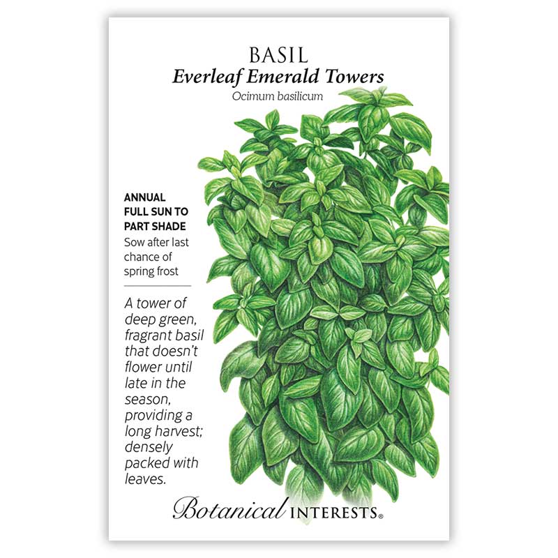 BI Seed, Basil Everleaf Emerald Towers