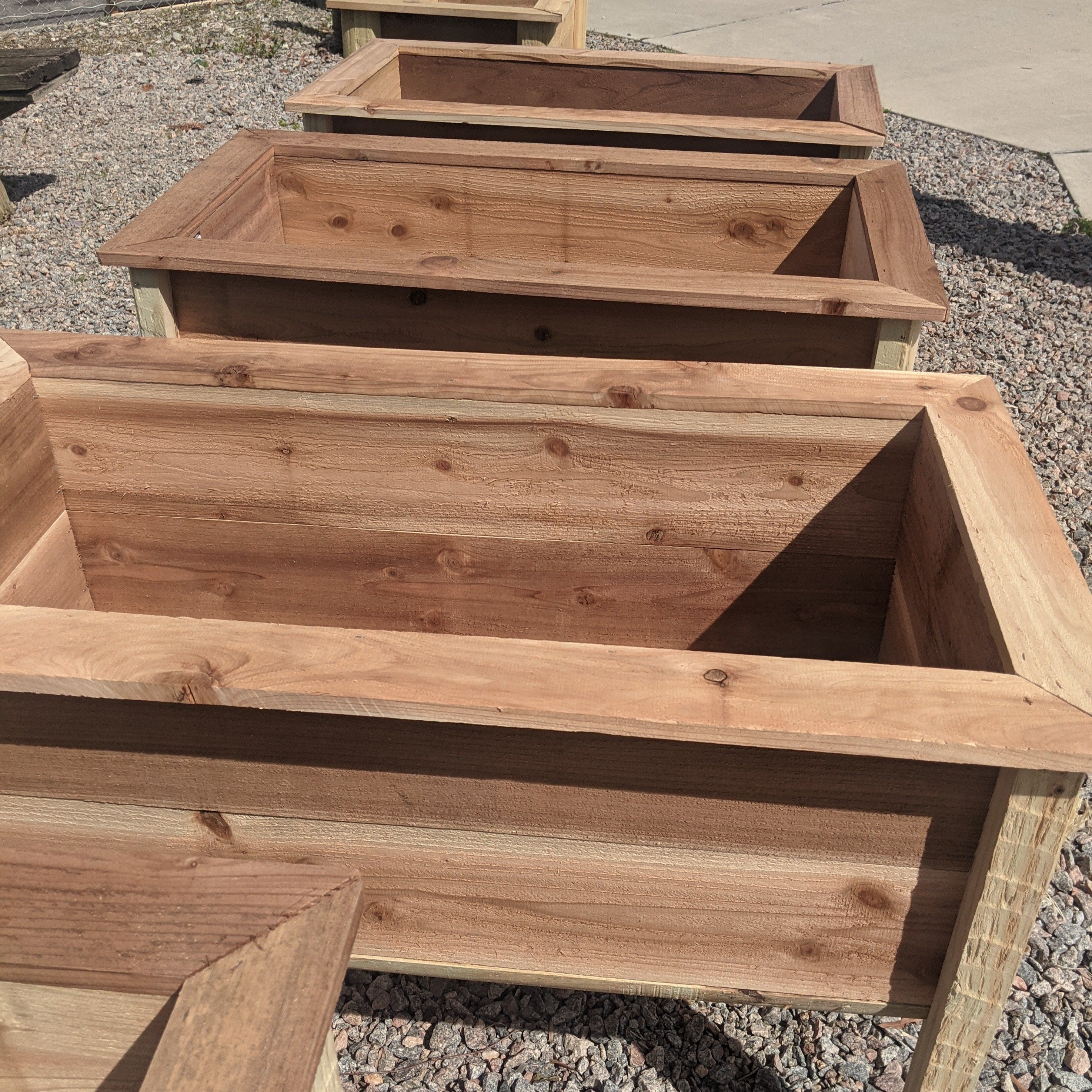 Raised Bed Planter Box Wooden 1' x 2' x 1'
