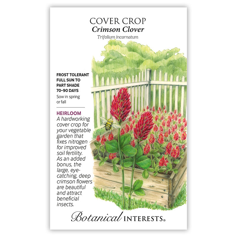 BI Seed, Cover Crop Clover Crimson