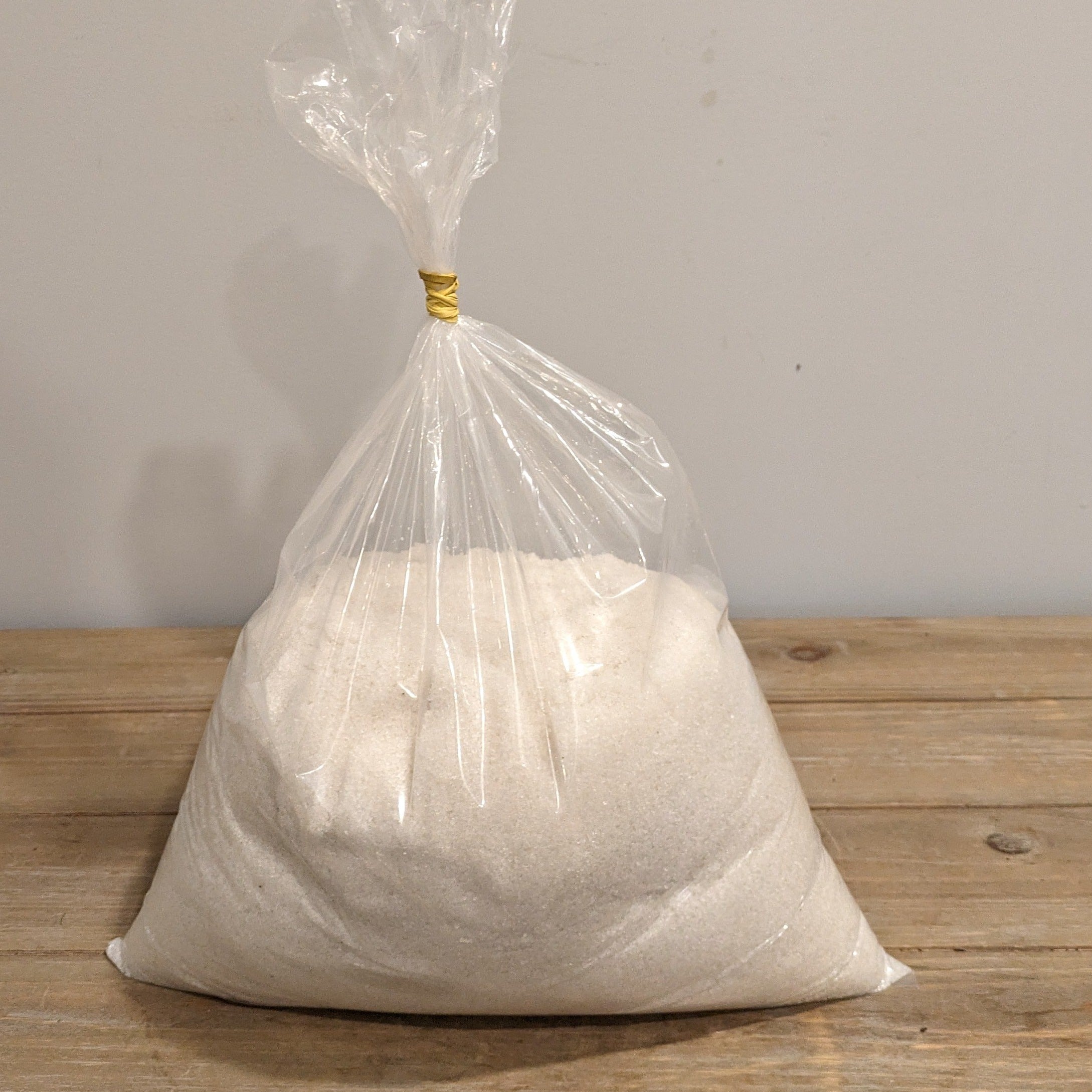 10lb bag of pond salt. Safe for fish