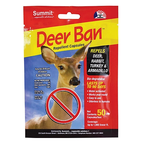 Summit Deer Ban 50 Pack Capsules