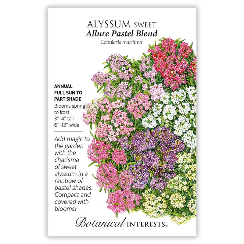 BI Seed, Alyssum Sweet Allure Pastel Blend