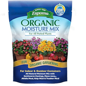 An all purpose, organic, moisture mix potting soil. Great for containers and raised beds