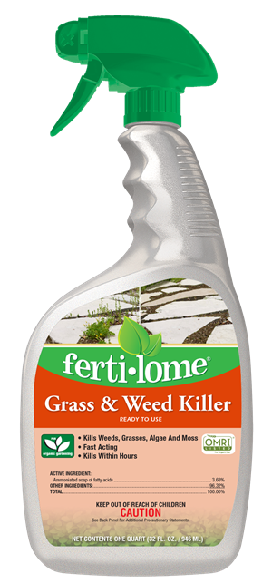 All natural weed and grass killer for sidewalks, cracks and garden beds