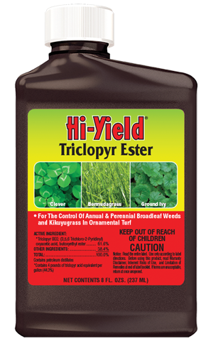 Herbicide concentrate great for Bermudagrass, Clover and Ivy in Lawns