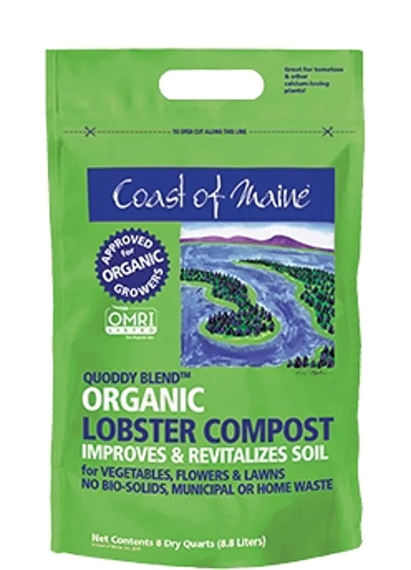 An organic Lobster Compost high in Nitrogen. Great for leafy greens, vegetables, Cannabis and more!