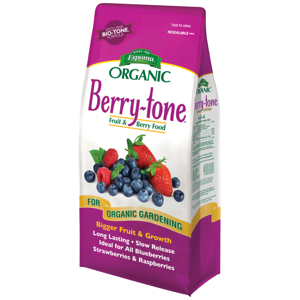 Berry tone is great organic fertilizer for berries in spring and summer months