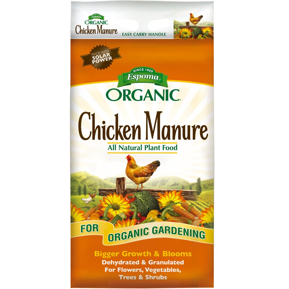 Organic granular chicken manure