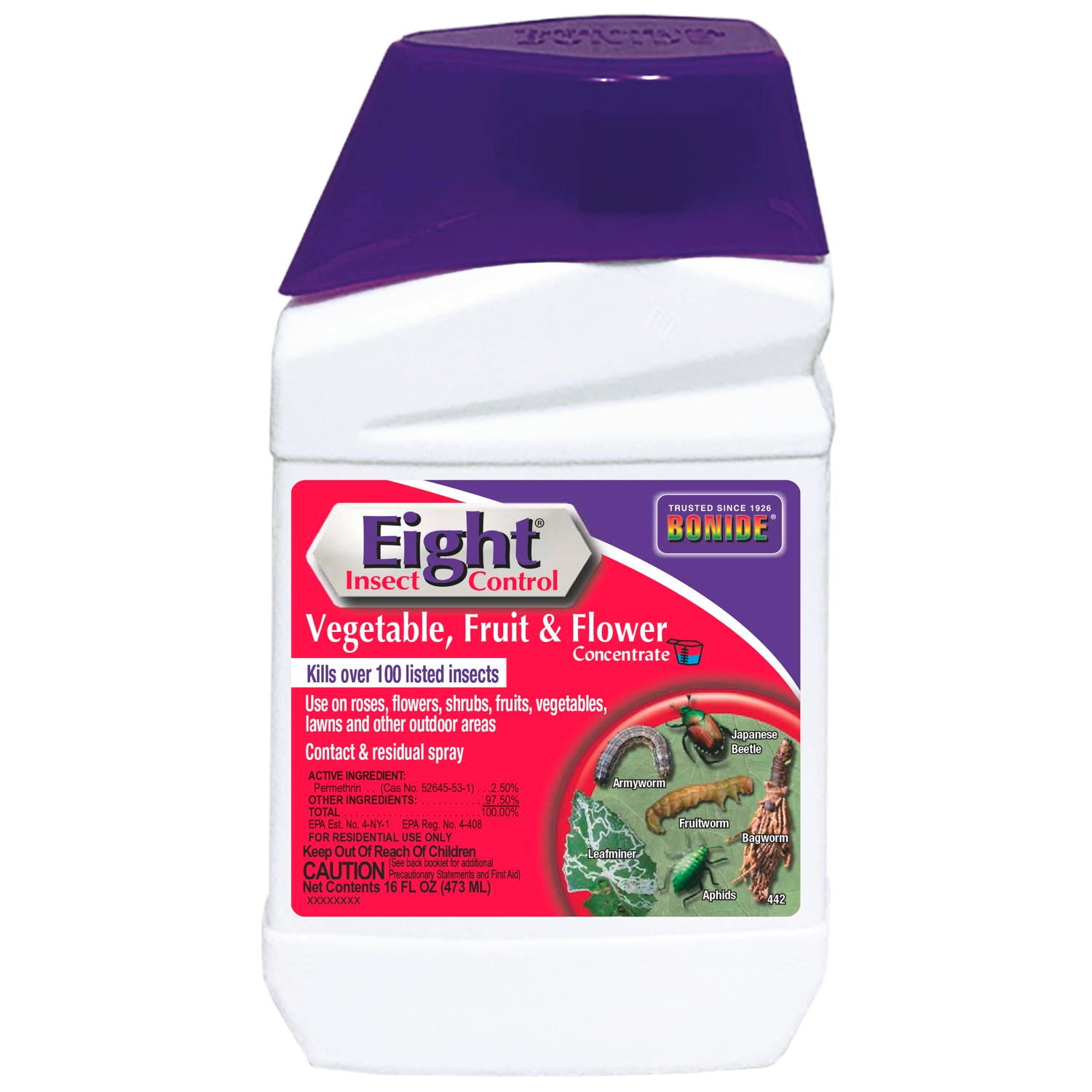 Vegetable Garden Spray that controls over 100+ pests including aphids, worms and Japanese beetles
