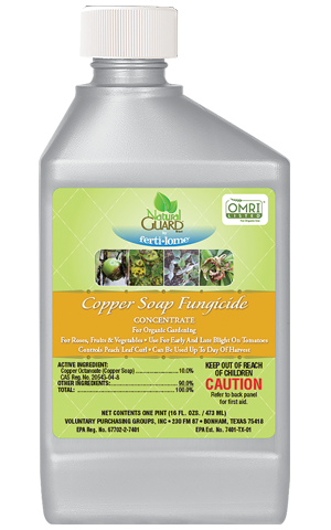 An organic, easy to use fungicide for black spot, powdery mildew, rust and more. Great for vegetables and shrubs