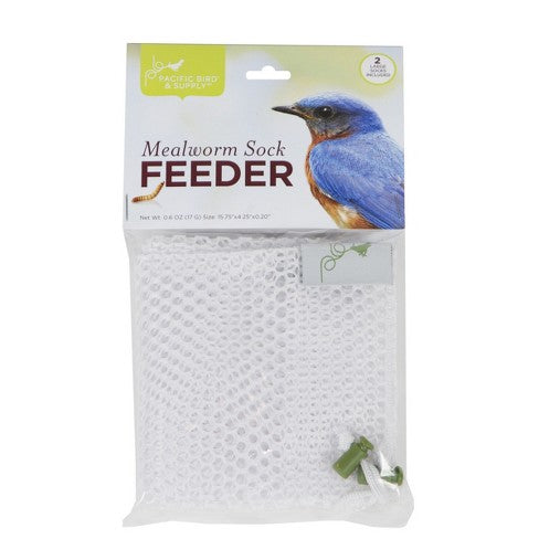 Empty Mealworm Socks great for Mealworms, Birdseed and More