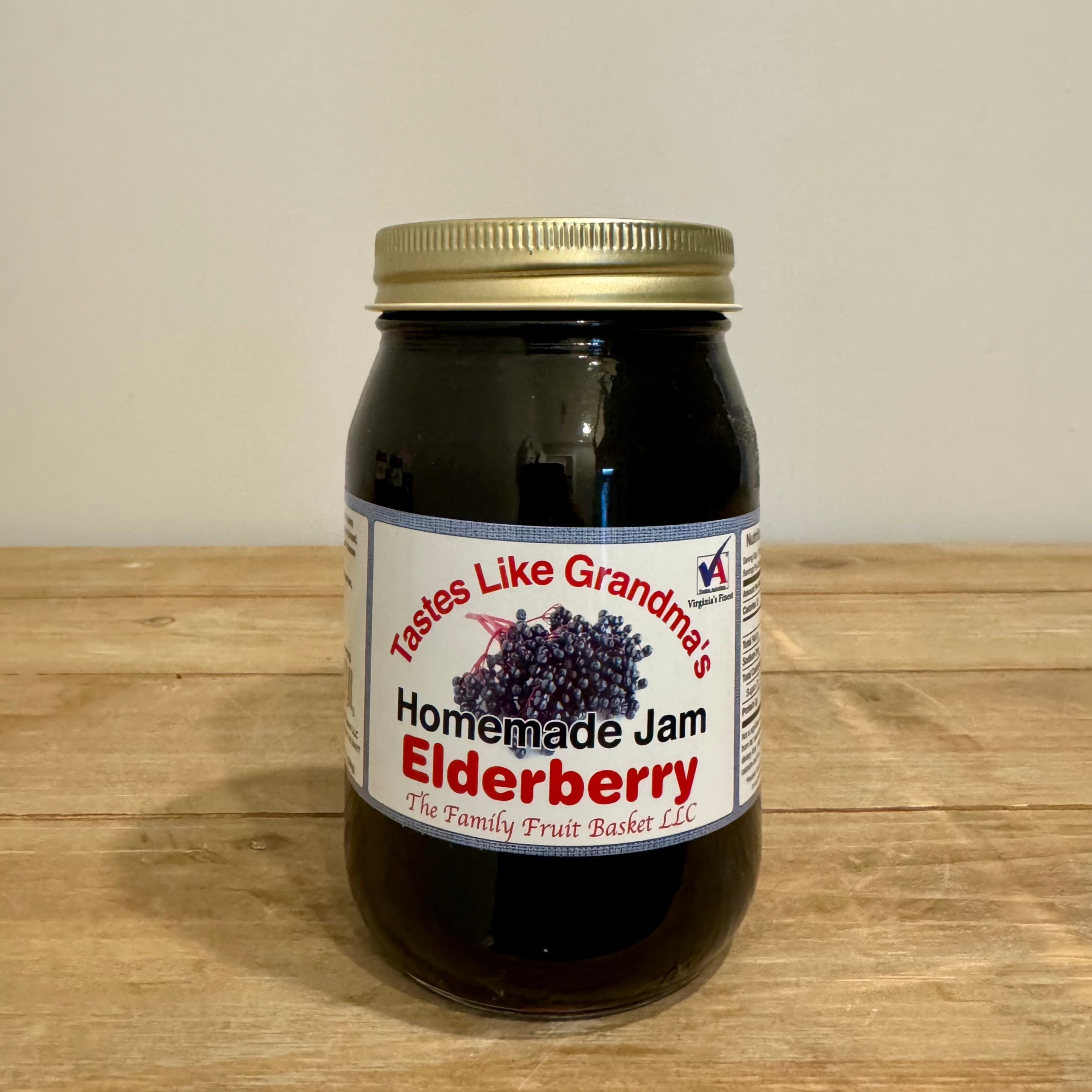 Tastes Like Grandma's Elderberry jam.