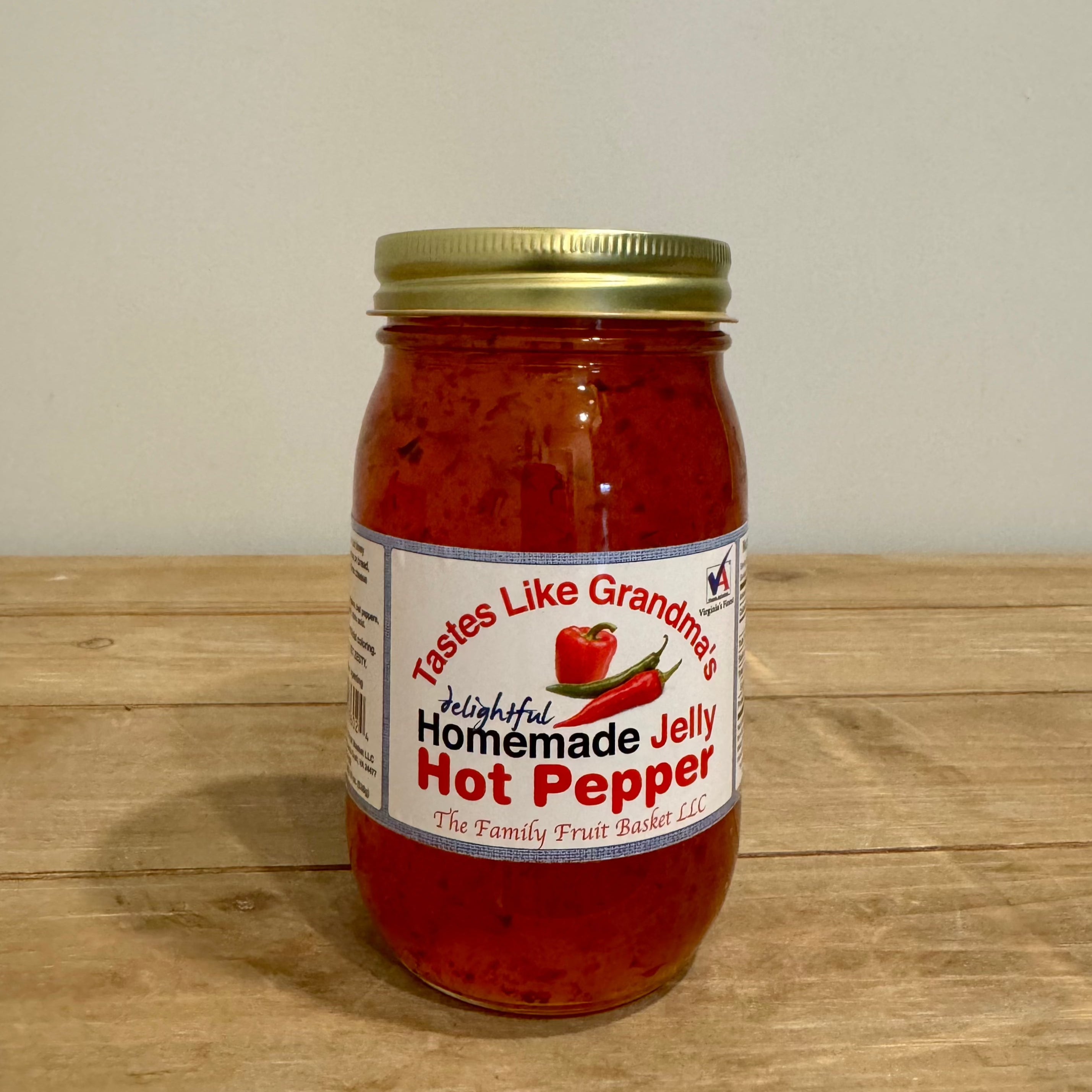 Tastes Like Grandma's Hot Pepper Jelly.